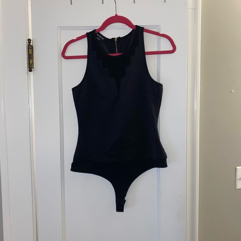 Black 2b BeBe bodysuit